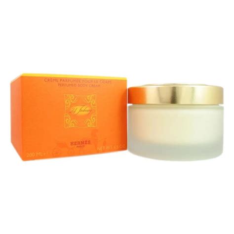 hermes perfumed body cream